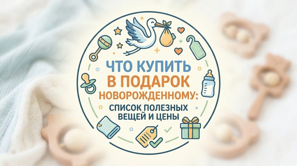 что купить новорожденному в подарок идеи и цены