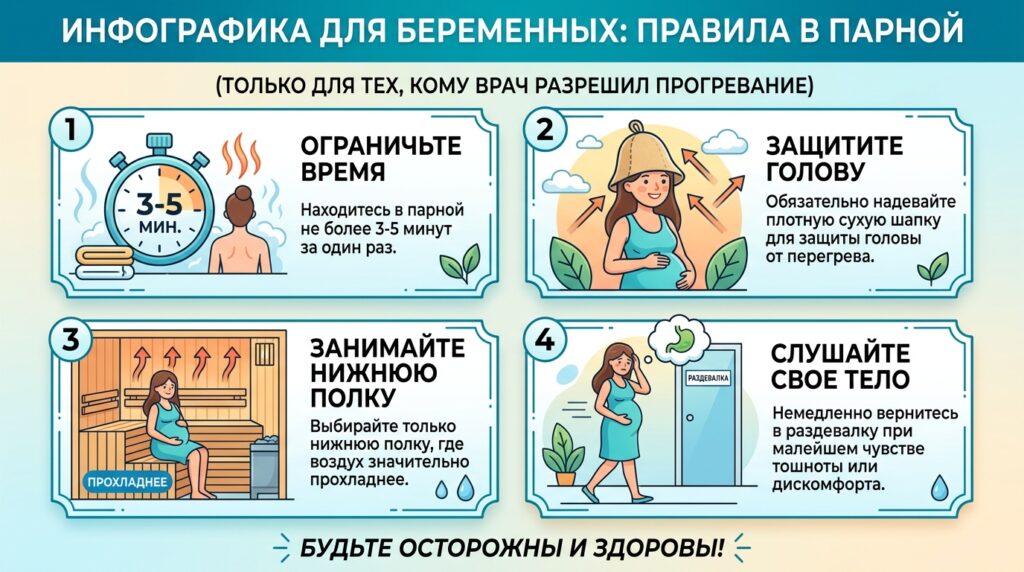 можно ли беременным в баню на ранних и поздних сроках