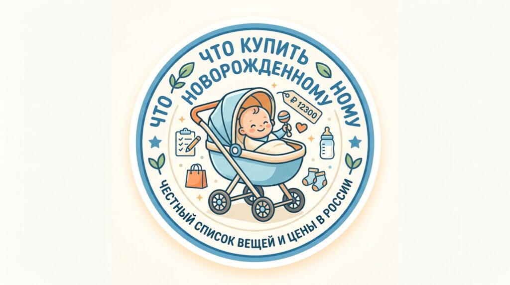 список вещей что нужно купить для новорожденного ребенка цены 2026