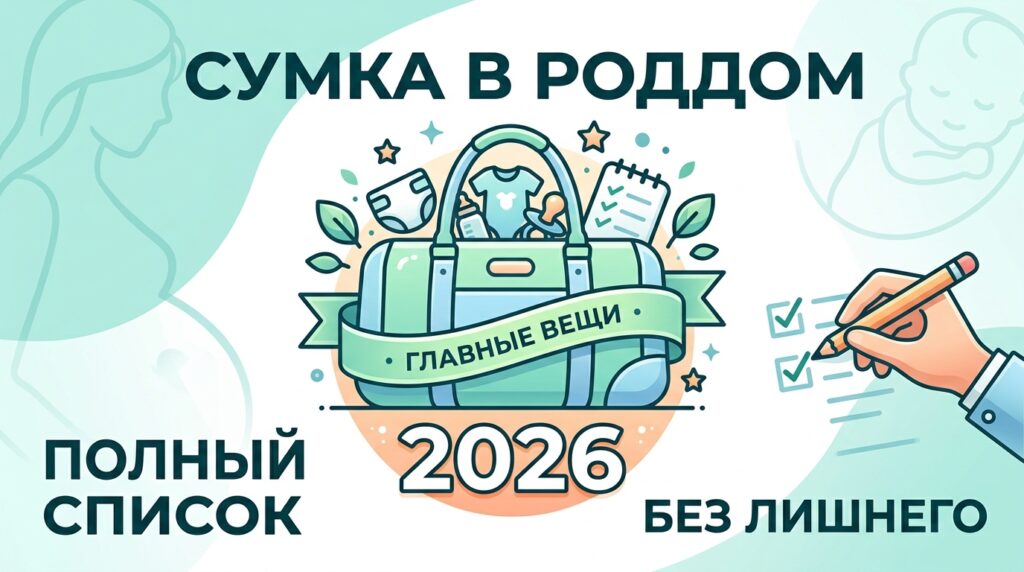 прозрачные сумки в роддом список вещей