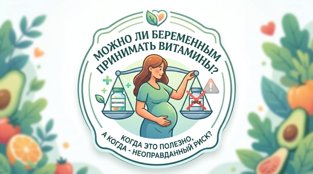можно ли пить витамины для беременных в первом триместре