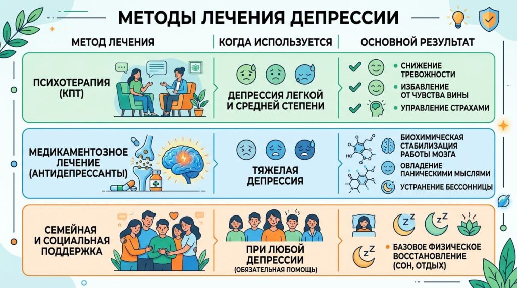 лечение послеродовой депрессии консультация психотерапевта поддержка мужа