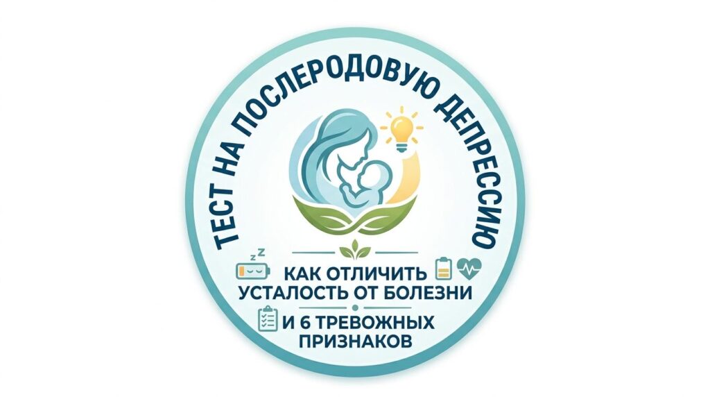 тест на послеродовую депрессию эдинбургская шкала опросник для мам