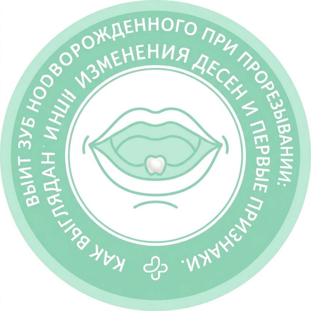 как выглядит зуб у новорожденного когда лезет