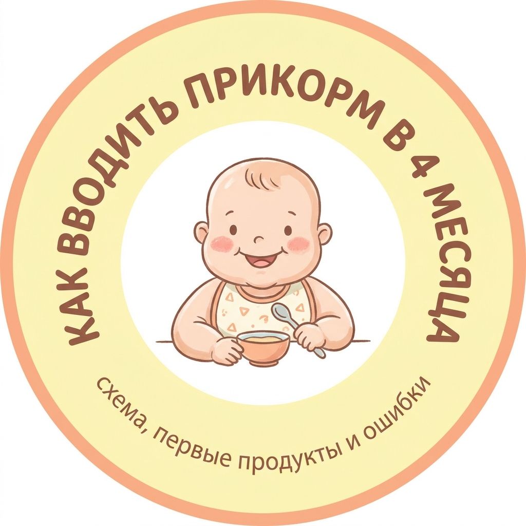 Какой прикорм можно давать в 4 месяца