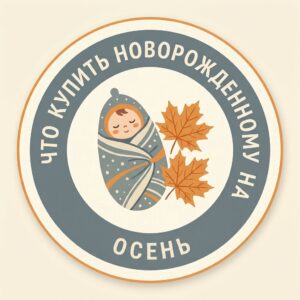 что купить новорожденному на осень