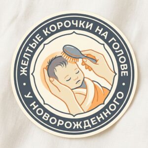 желтые корочки на голове у новорожденного