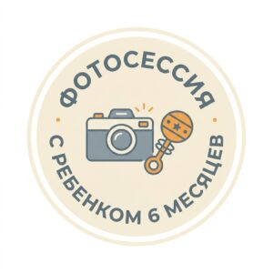 фотосессия с ребенком 6 месяцев