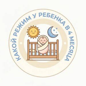 какой режим у ребенка в 4 месяца
