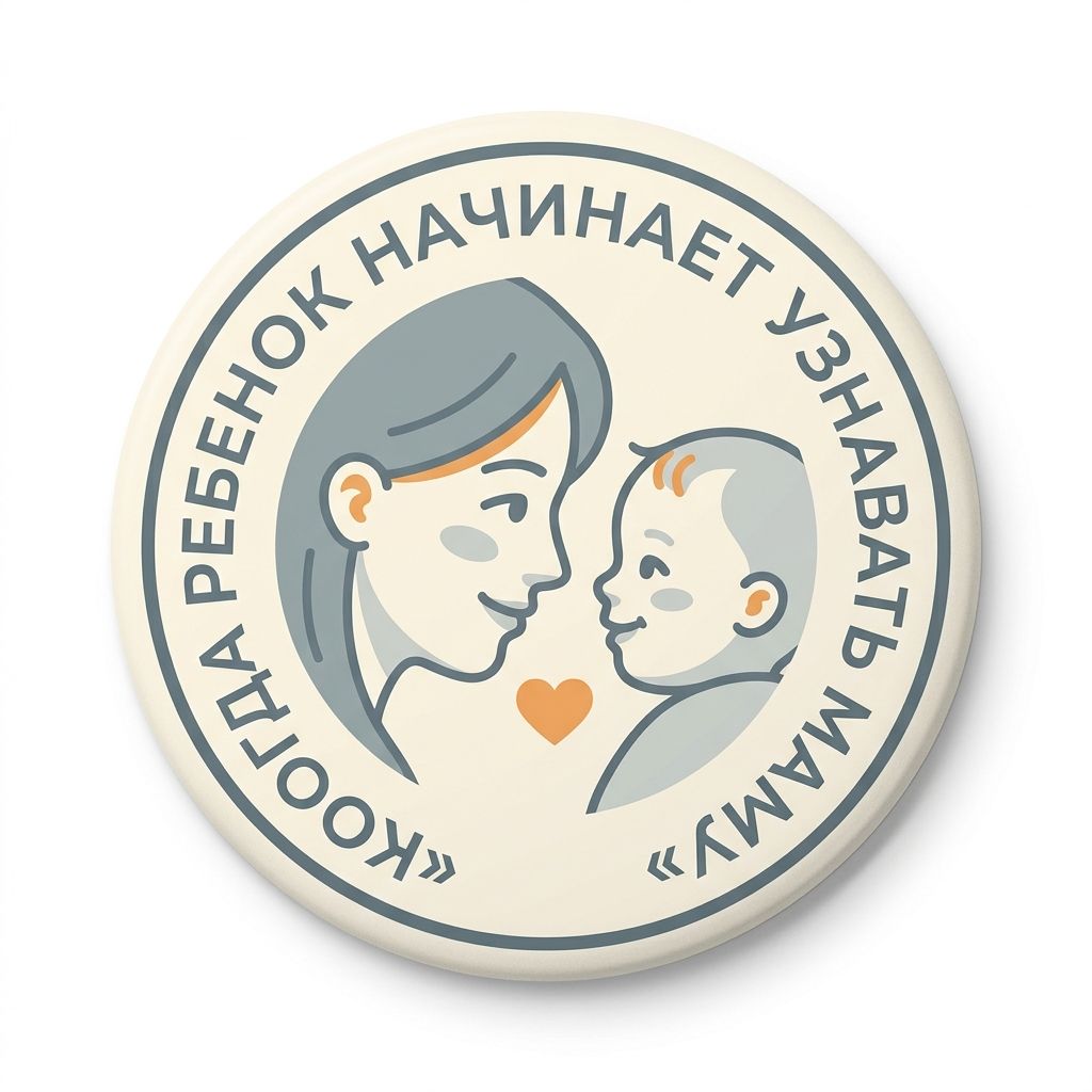 когда ребенок начинает узнавать маму