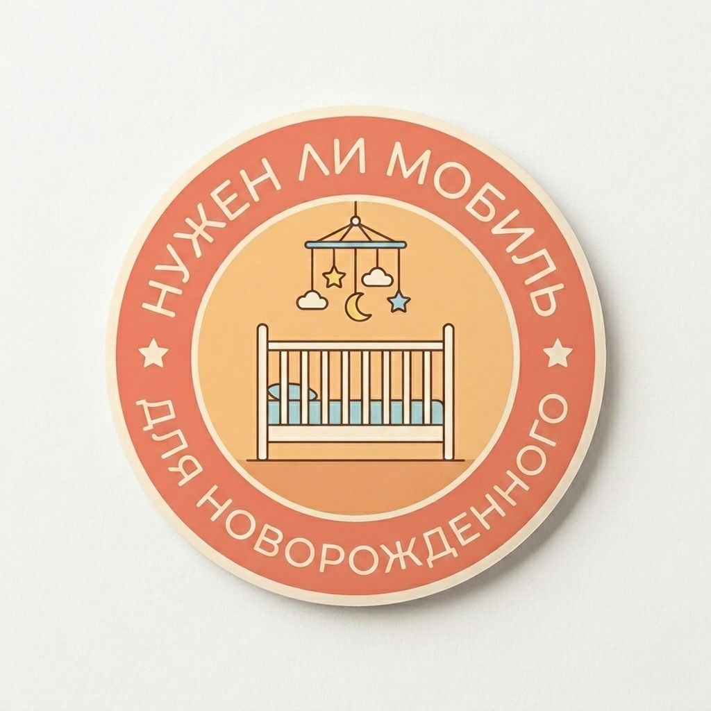 нужен ли мобиль на кроватку для новорожденного
